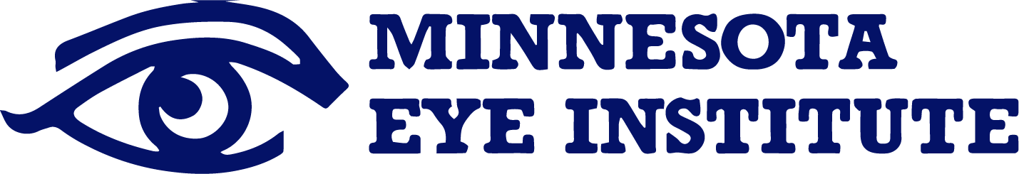 MN eye institute logo blue