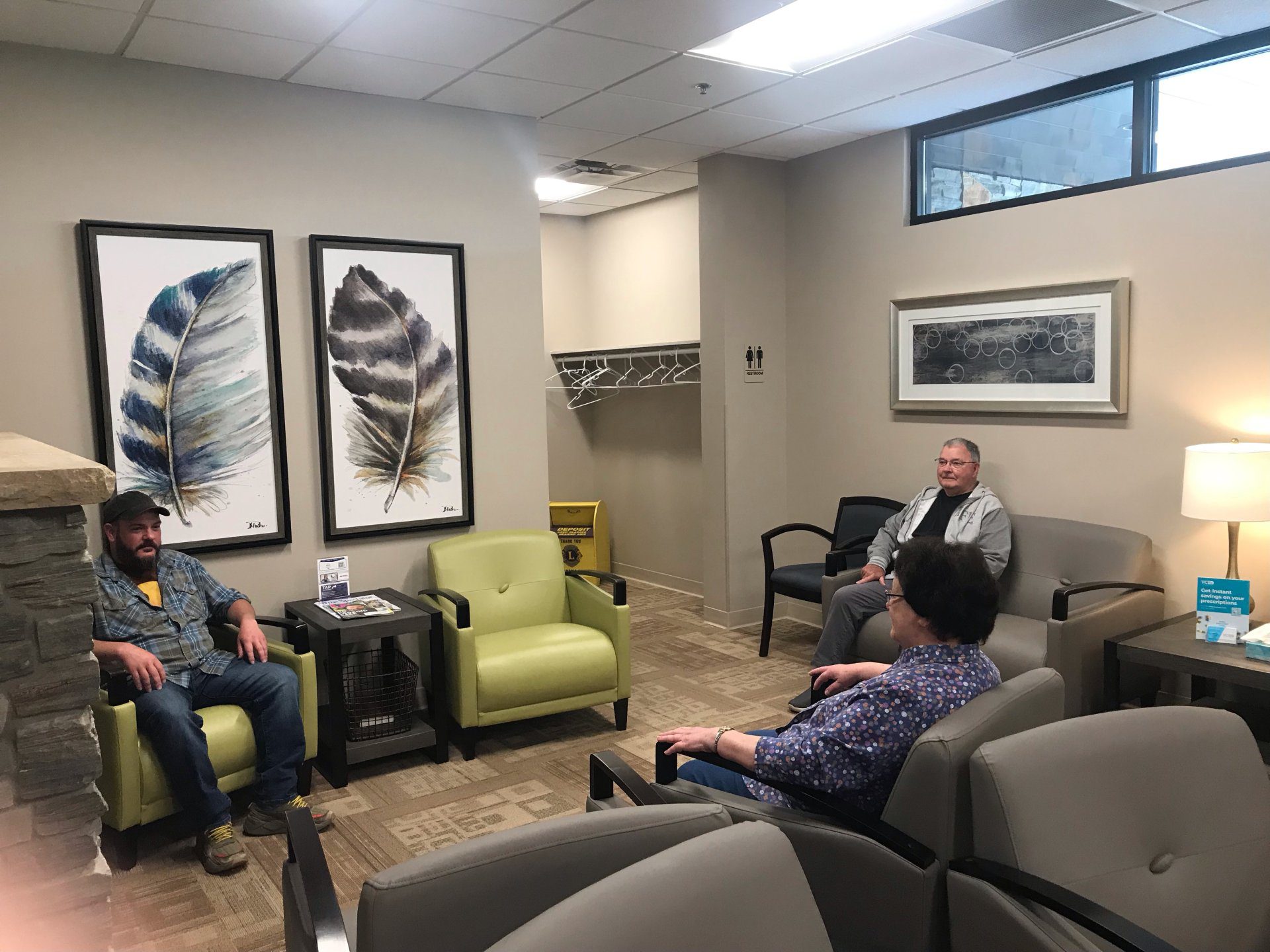 MN Eye Institute waiting room area